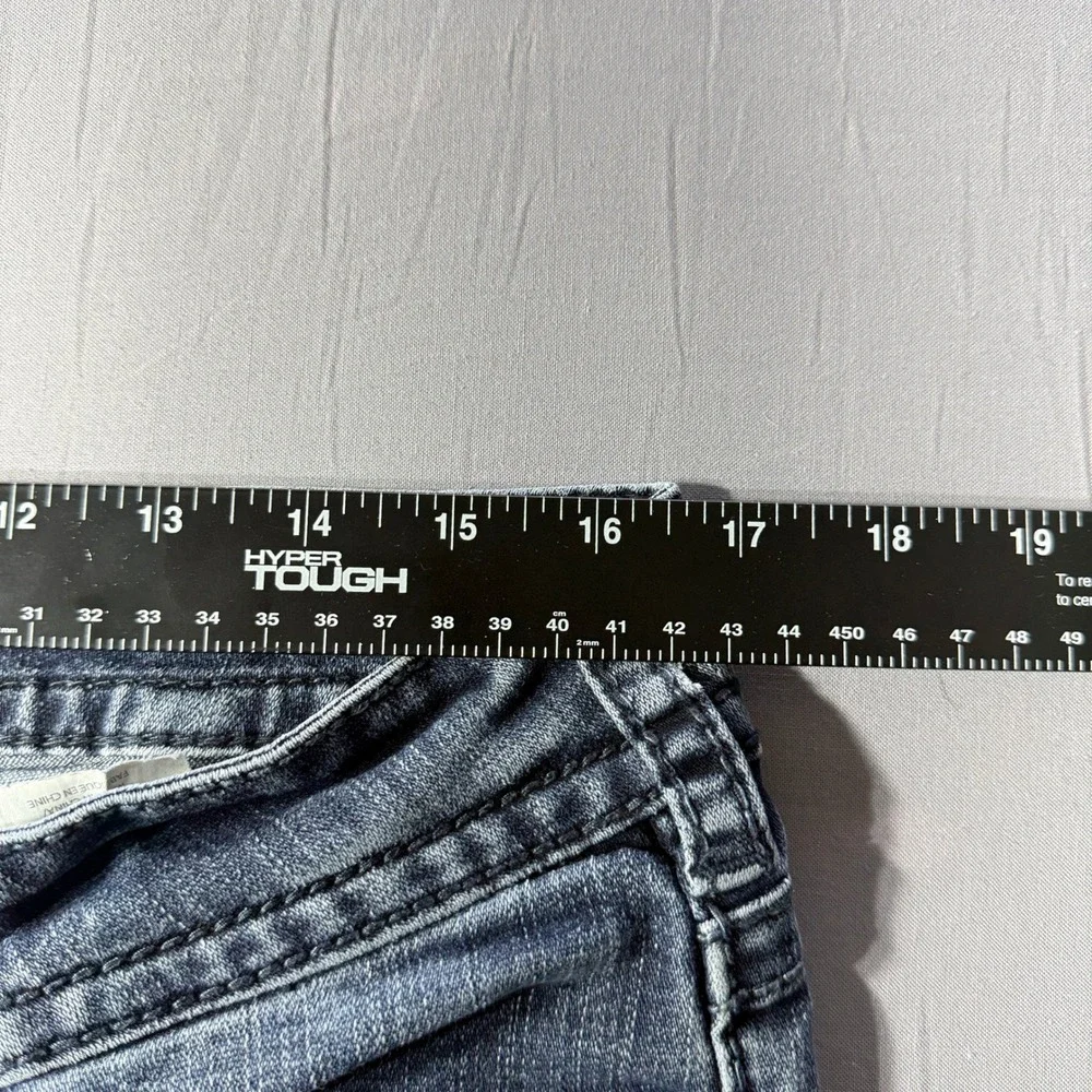 Silver Jeans Co Suki Mid Rise Skinny Jeans Medium Wash Blue Denim Womens 31x28.5